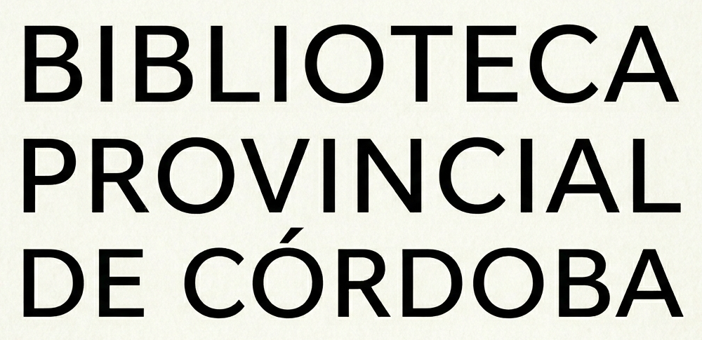 Logo de Biblioteca Provincial de Córdoba