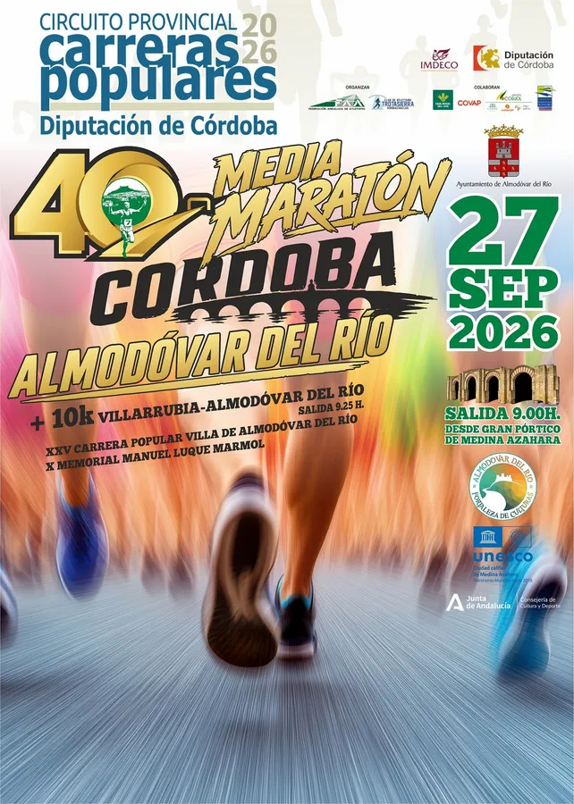 40ª MEDIA MARATÓN CÓRDOBA-ALMODÓVAR