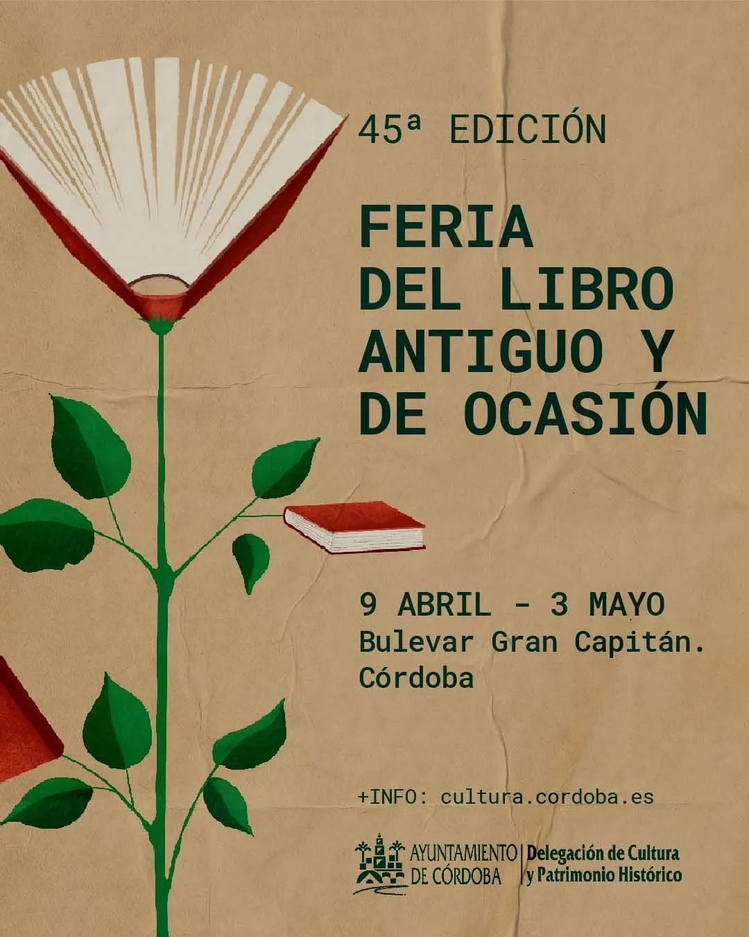 45ª EDICIÓN DE LA FERIA DEL LIBRO ANTIGUO Y DE OCASIÓN