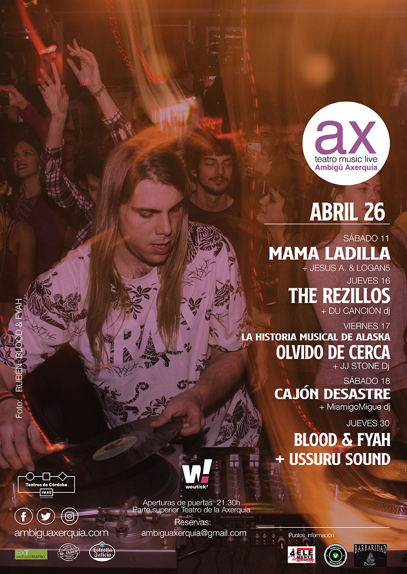 CONCIERTOS EN SALA AMBIGÚ AXARQUÍA