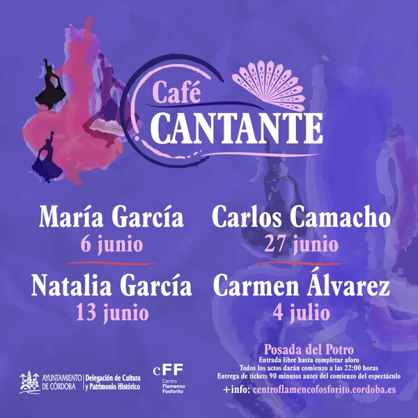 CAFÉ CANTANTE 2026 (ACTUACIONES FLAMENCAS)